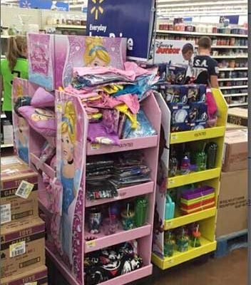 Disney Corrugate Pallet ShipperDisney Corrugate Pallet Shipper