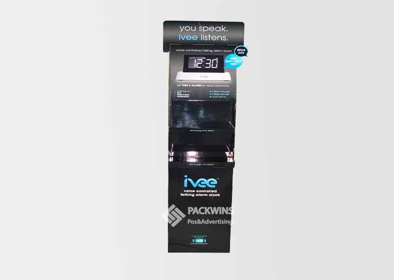 2-Faces Free Standing Display Shelves Pos Stand 2-Faces Free Standing Display Shelves Pos Stand