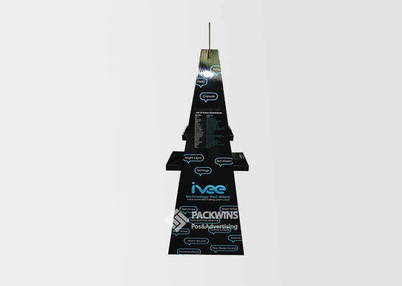 2-Faces Free Standing Display Shelves Pos Stand 2-Faces Free Standing Display Shelves Pos Stand