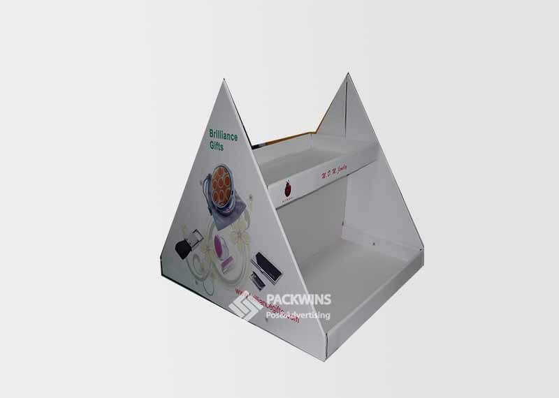 2 Sided Cosmetics Corrugated Packaging Display Boxes