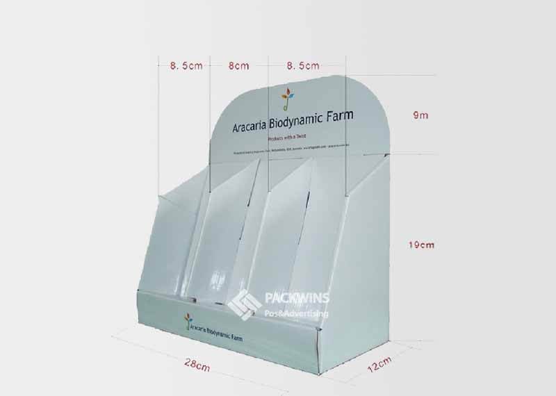 cardboard displays Bespoke Corrugated Countertop Display Case