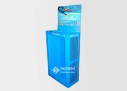 Cardboard Fsdu Free Standing Retail Display Units