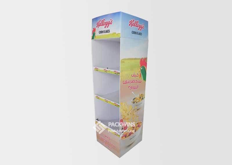 Carton Paper Power Wing Clips End Cap Displays Carton Paper Power Wing Clips End Cap Displays