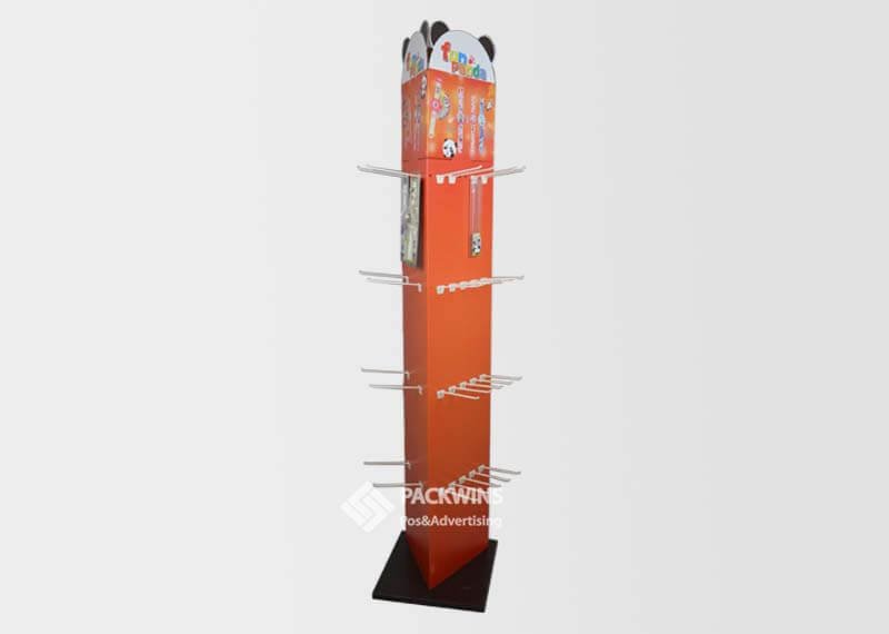 Child's Watches Custom Temporary Hook Power Wings Displays