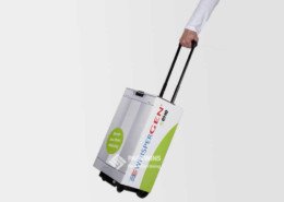 China Supplier Collapsible Product Display Design Folding Trolley Box