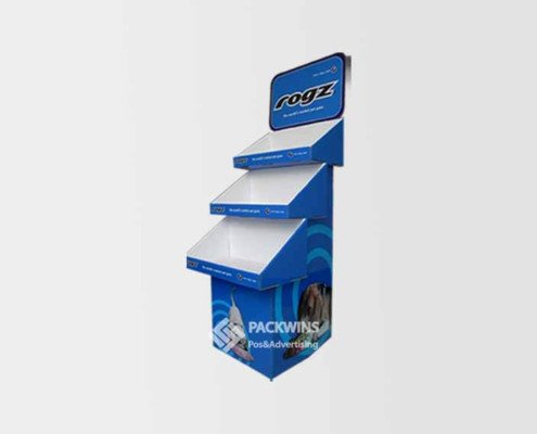 Collapsible Tiered Cardboard Point Of Sale Display Units