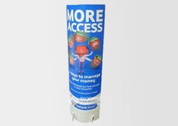 Commerical-Advertising-Totem-Cardboard-Pop-Up-Display