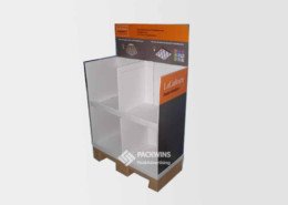 Corrugated Cardboard Manufacturers Half Pallet Display