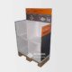 Corrugated Cardboard Manufacturers Half Pallet Display