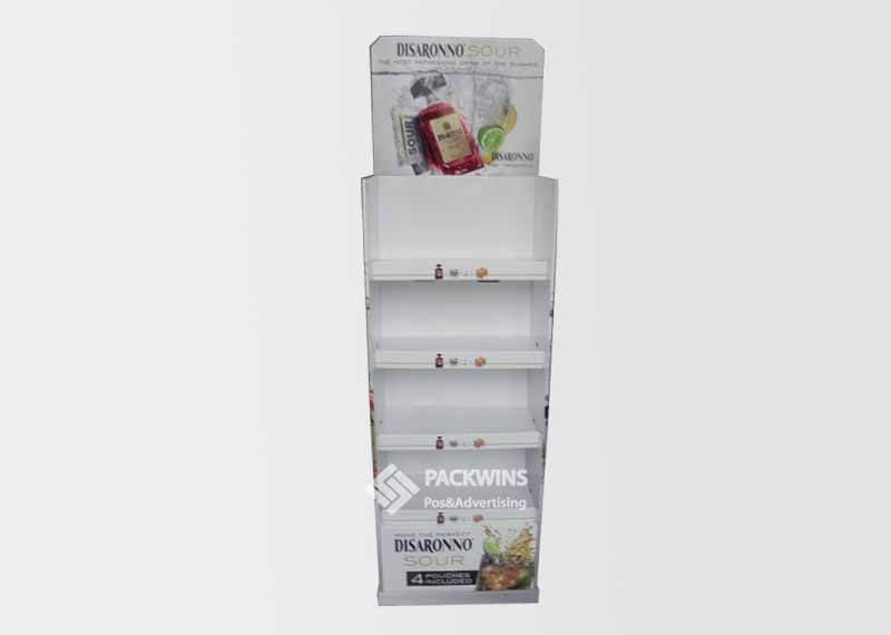 Corrugated Cardboard Promotions Display Shipper for Wine