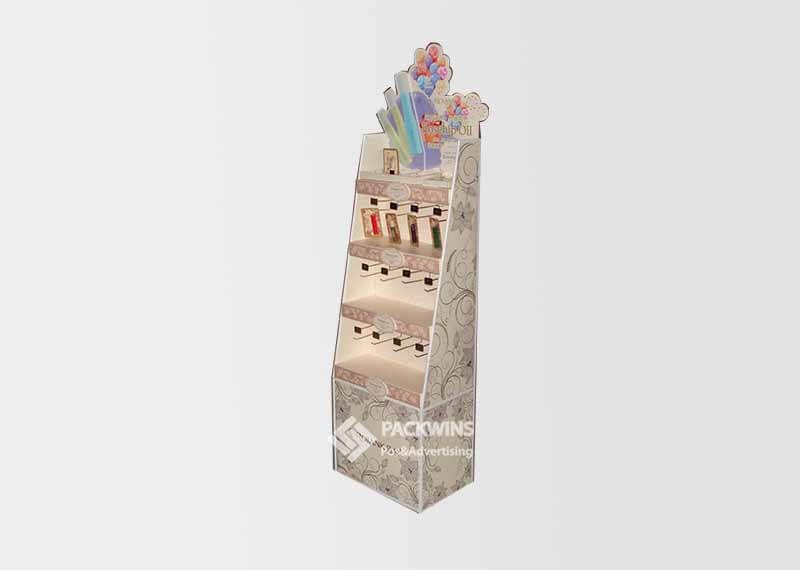 Cosmetics Temporary Advertising Floor Display Stands Cosmetics Temporary Advertising Floor Display Stands