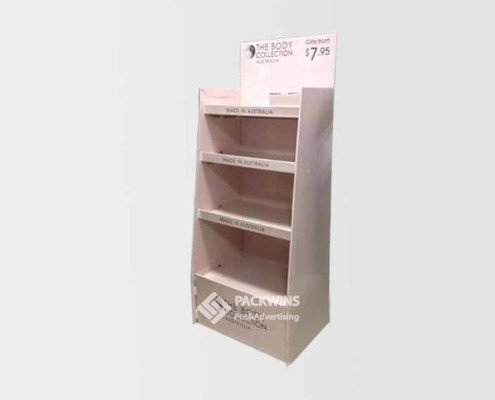 Affordable Floor Cardboard Box Stand Displays