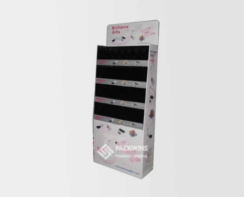 Custom Cosmetics Cardboard Product Displays Cases