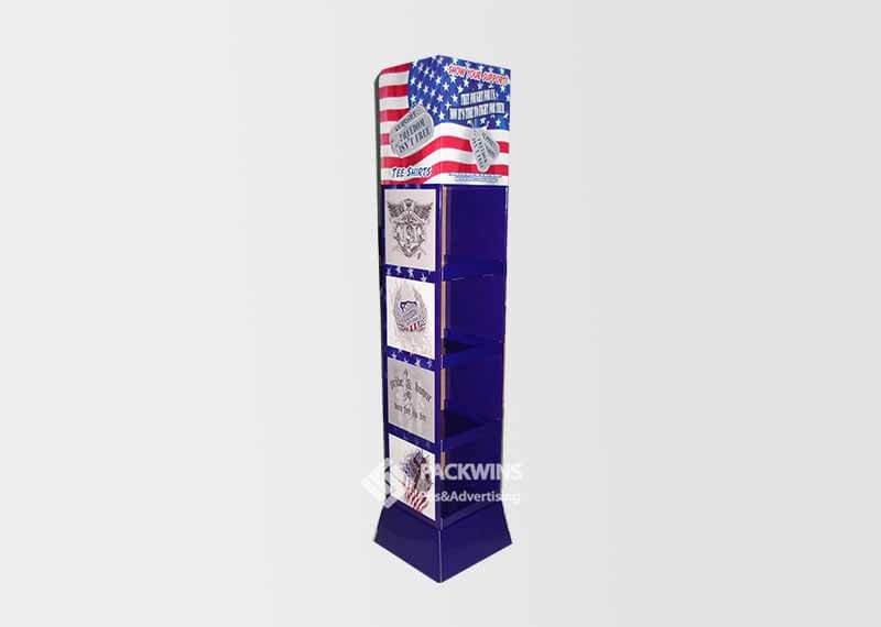Dog Key Chian Folding Promotional Display Stands For Shops Dog Key Chian Folding Promotional Display Stands For Shops