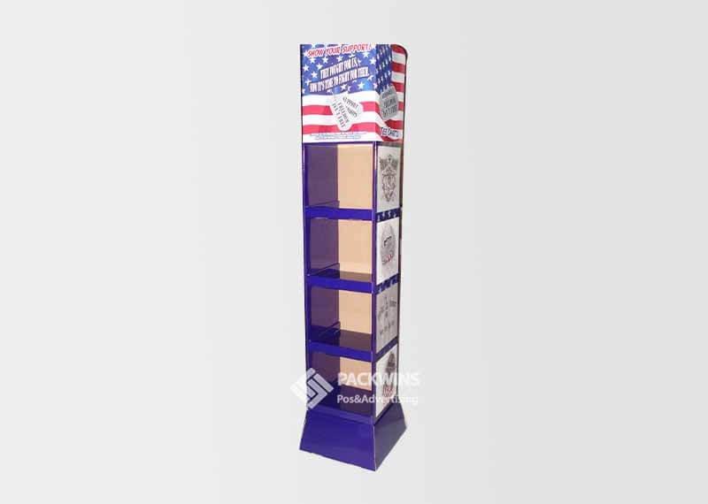 Dog Key Chian Folding Promotional Display Stands For Shops Dog Key Chian Folding Promotional Display Stands For Shops