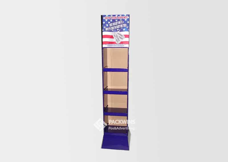 Dog Key Chian Folding Promotional Display Stands For Shops Dog Key Chian Folding Promotional Display Stands For Shops