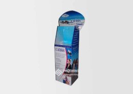 Dump Bins For Retail Shopping Bags Pop Cardboard Display
