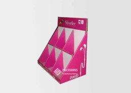Earbug Cardboard Box Maker Retail Countertop Display