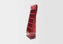 Electronics Items Retail Store Paper Display Stand Shelves