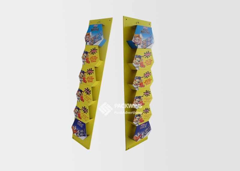 cardboard displays Grocery Store Counter End Caps Merchandising In Retail
