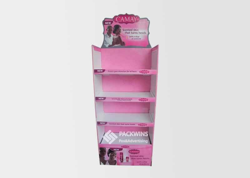 Hair Care Advertising Pop Display Of Products