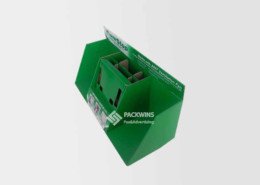 Hand Gel Cardboard Table Display Stands with LCD Video