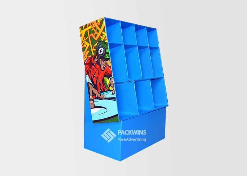 Headphone Collapsible Compartment Product Display Shelves Headphone Collapsible Compartment Product Display Shelves