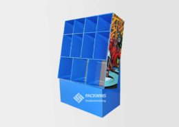Headphone Collapsible Compartment Product Display Shelves