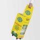 Health Care Products Cardboard Promotions Box Trolley On Wheels
