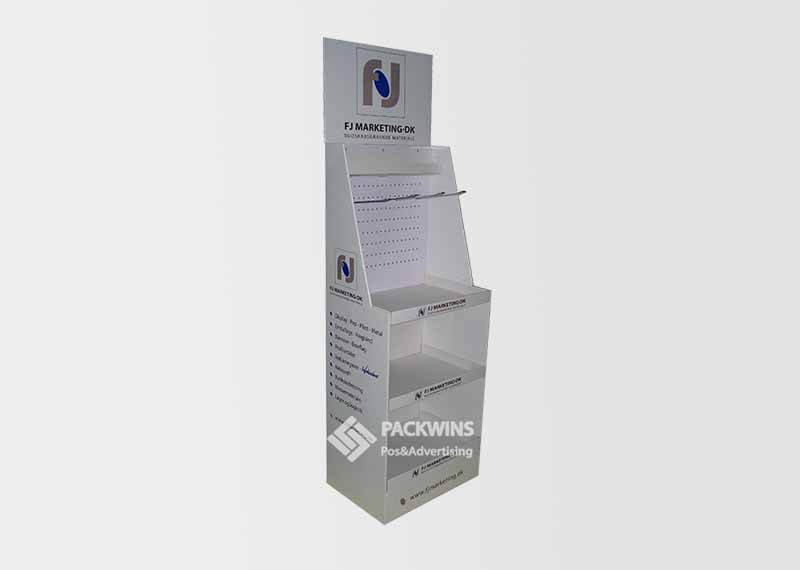 Hooks and Shelves Cardboard Ships Carton Display Hooks and Shelves Cardboard Ships Carton Display