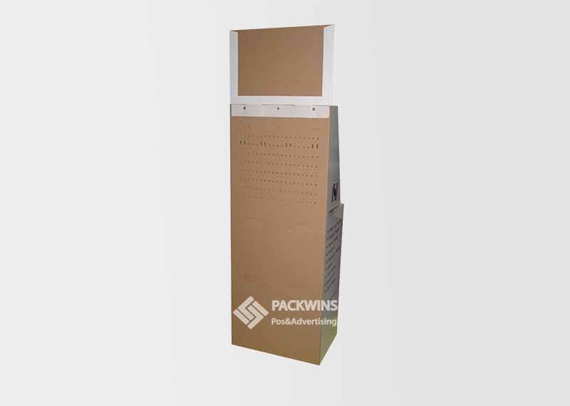 Hooks and Shelves Cardboard Ships Carton Display Hooks and Shelves Cardboard Ships Carton Display