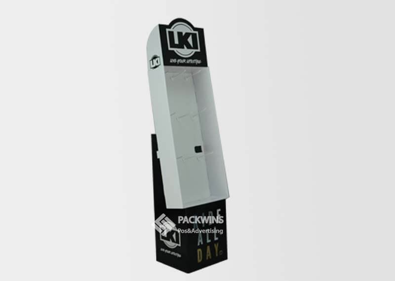 Kids Socks Corrugated Pegboard Retail Display Merchandising