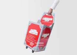 Kids Toys and Stationery Corrugate Display Custom Trolly Boxes