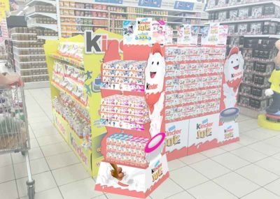 Kinder Point of Purchase Display Corrugated Carton Design Kinder Point of Purchase Display Corrugated Carton Design