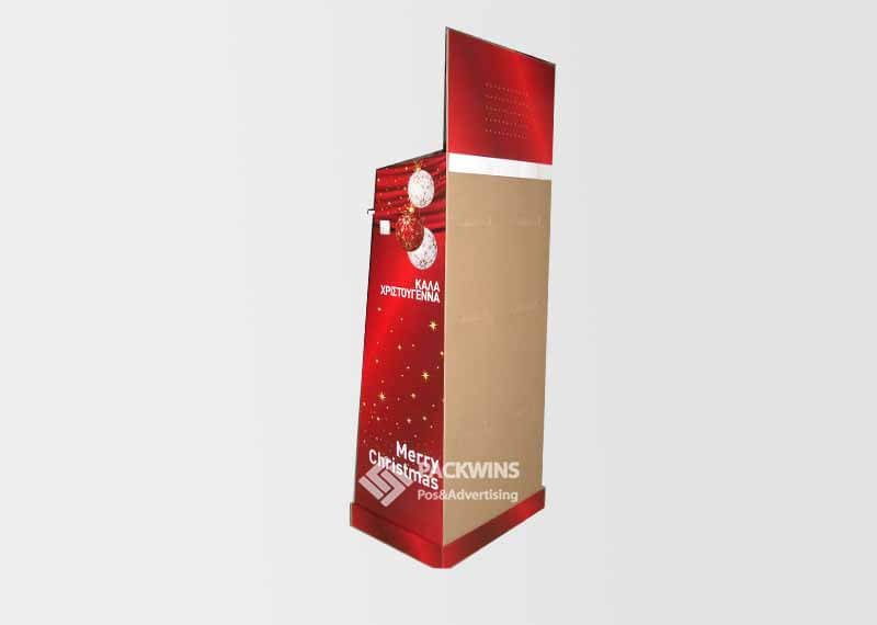 LED lamp point of sale pop marketing floor stand