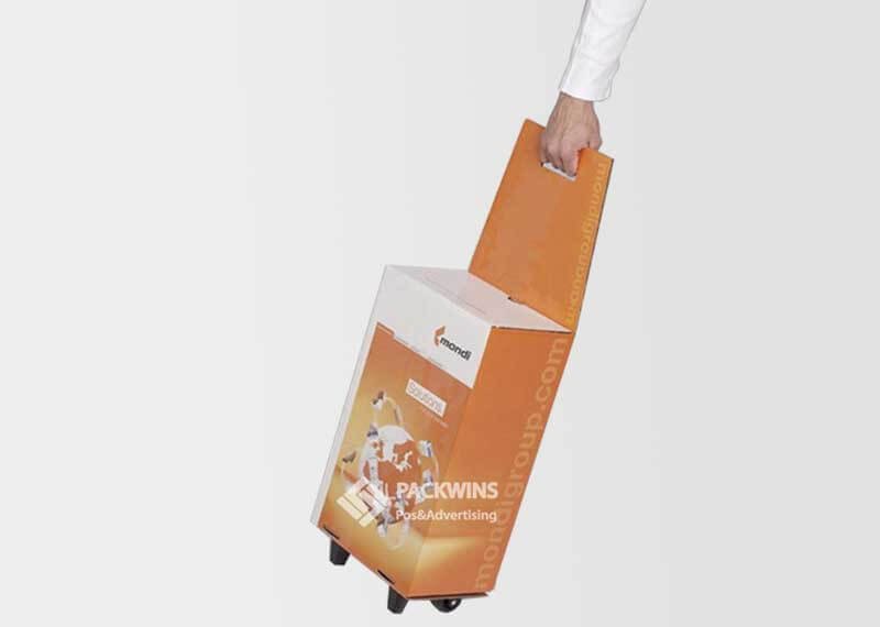 Paper Group POSM Promotion Material Stand Carton Display Trolley Paper Group POSM Promotion Material Stand Carton Display Trolley