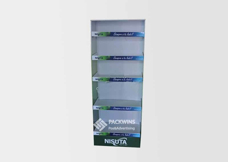 Nisuta Cables Bespoke Gondola End Paper Display Box Nisuta Cables Bespoke Gondola End Paper Display Box