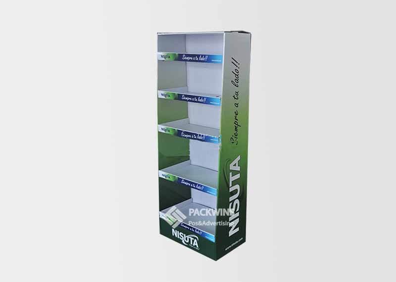 Nisuta Cables Bespoke Gondola End Paper Display Box Nisuta Cables Bespoke Gondola End Paper Display Box