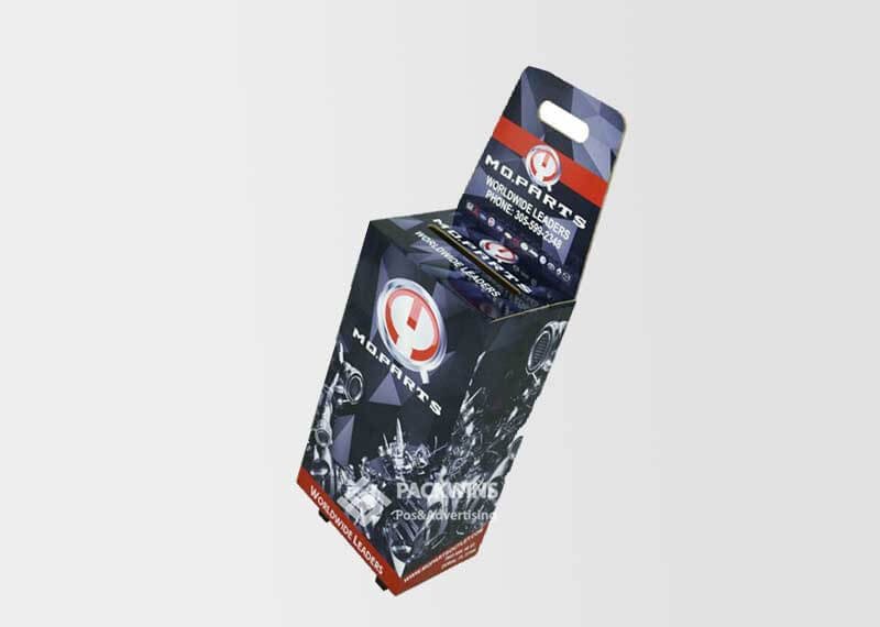 Offordable Retail Display Merchandising Cardboard Box On Wheels Offordable Retail Display Merchandising Cardboard Box On Wheels