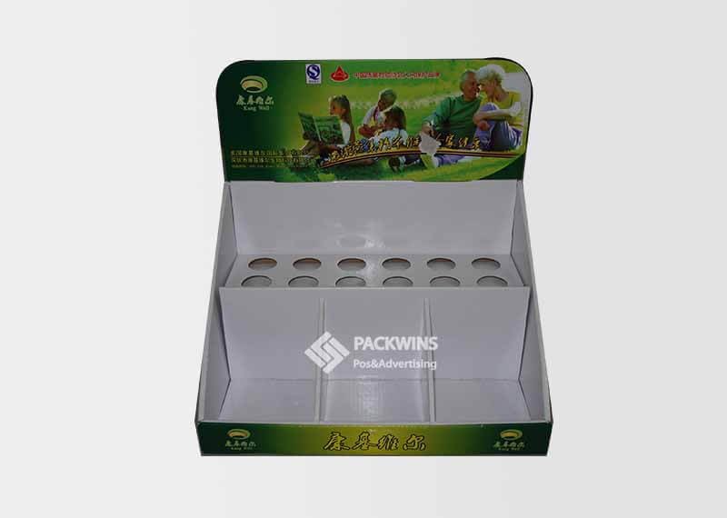 Pharmacy Retail Store Paper Display Stand Shelves Pharmacy Retail Store Paper Display Stand Shelves