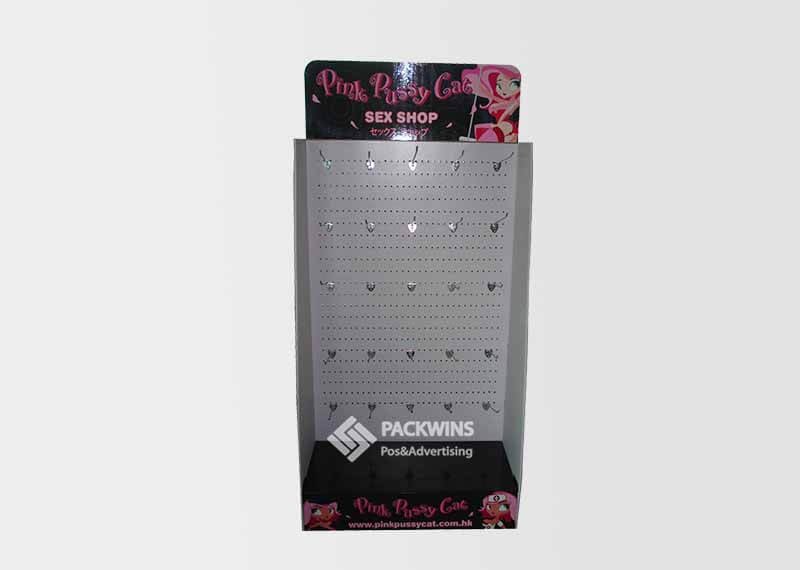 Pink Sex Items Cardboard Display Case Retail Hanging Racks Pink Sex Items Cardboard Display Case Retail Hanging Racks