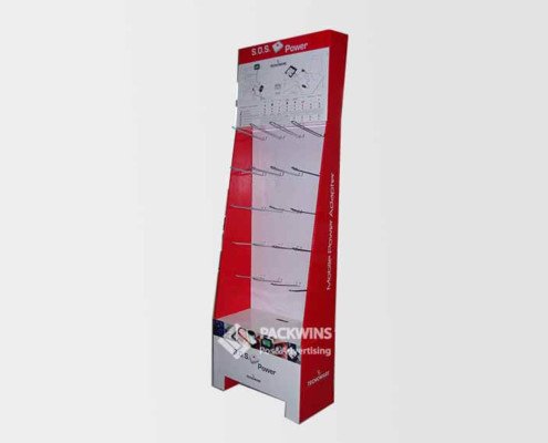 Power Bank Retail Hanging Store Cardboard Display Cases