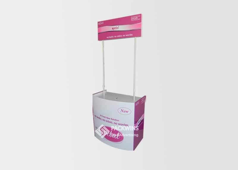 Promotional Table Display Stand for sanitary napkins Promotional Table Display Stand for sanitary napkins