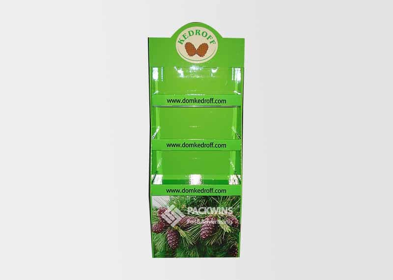 cardboard floor display stands