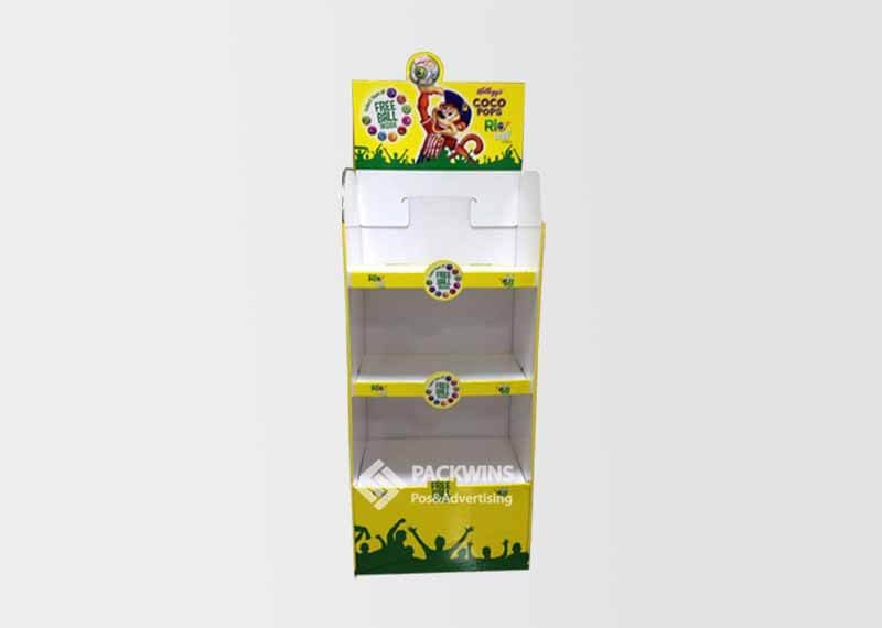 cardboard floor display stands