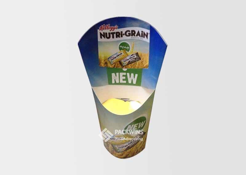 Snacks Retail Display Ideas Pos Direct Cardboard Dump Bins (2)