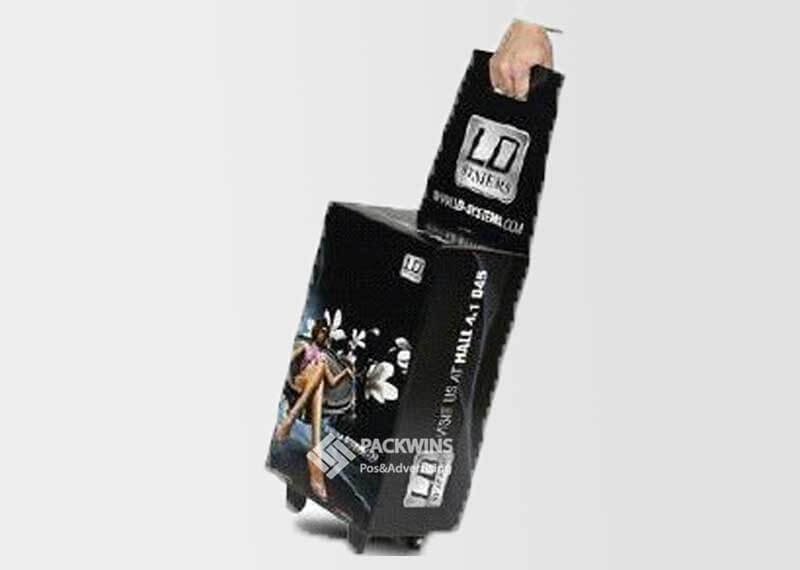 Promotional Display Stands Folding Box Trolley With Lid Promotional Display Stands Folding Box Trolley With Lid