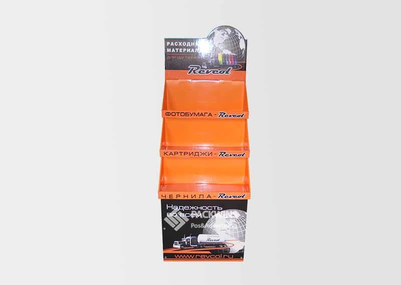 cardboard floor display stands