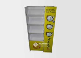 Stationery Cardboard Pos Design Quarter Pallet Display