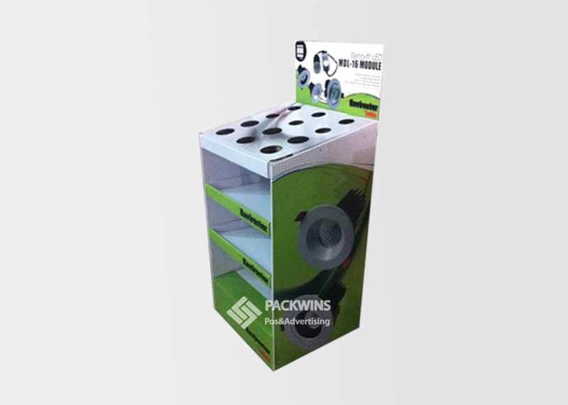 cardboard floor display stands